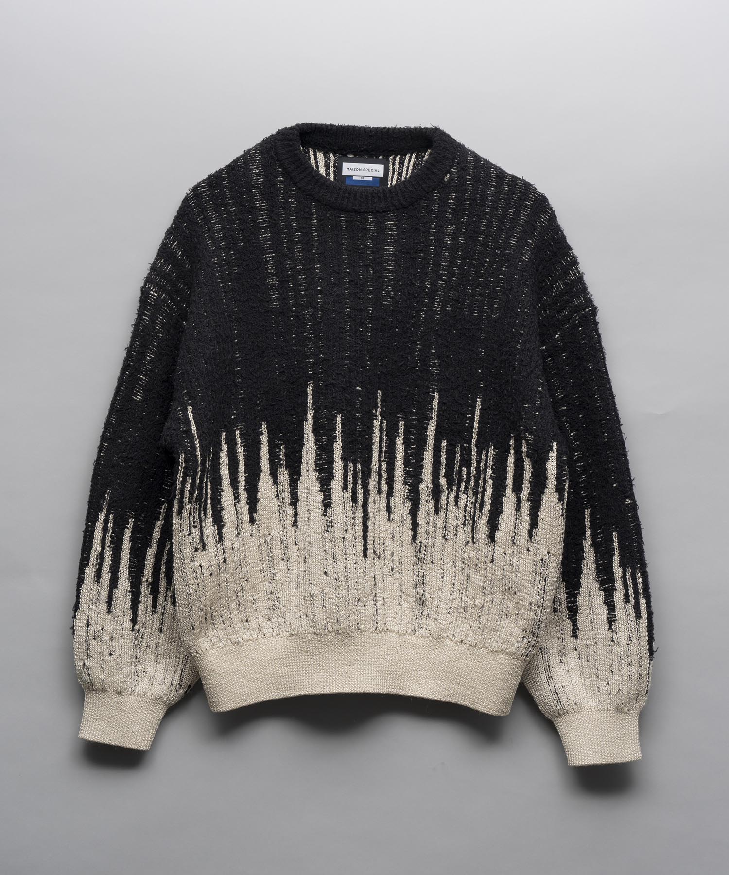 Prime-Over Gradation Knit Pullover