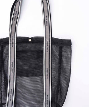 Logo Tape Mesh Bag