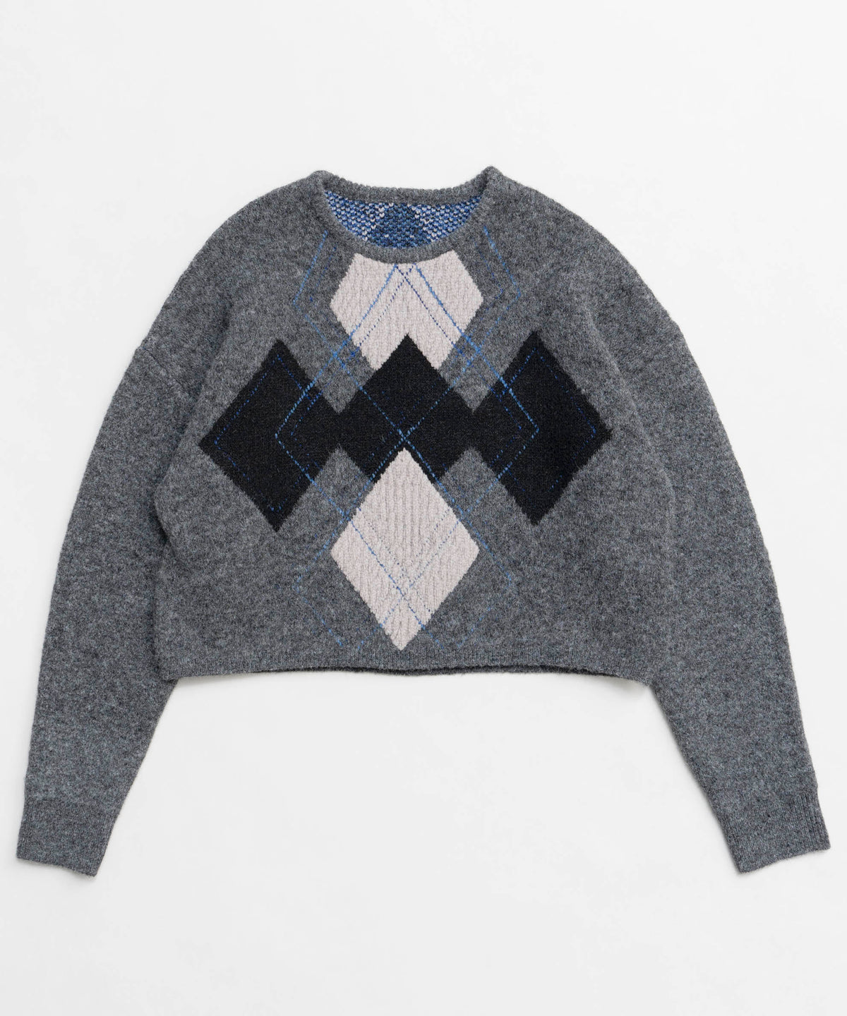 【24WINTER PRE-ORDER】Argyle Knit Tops