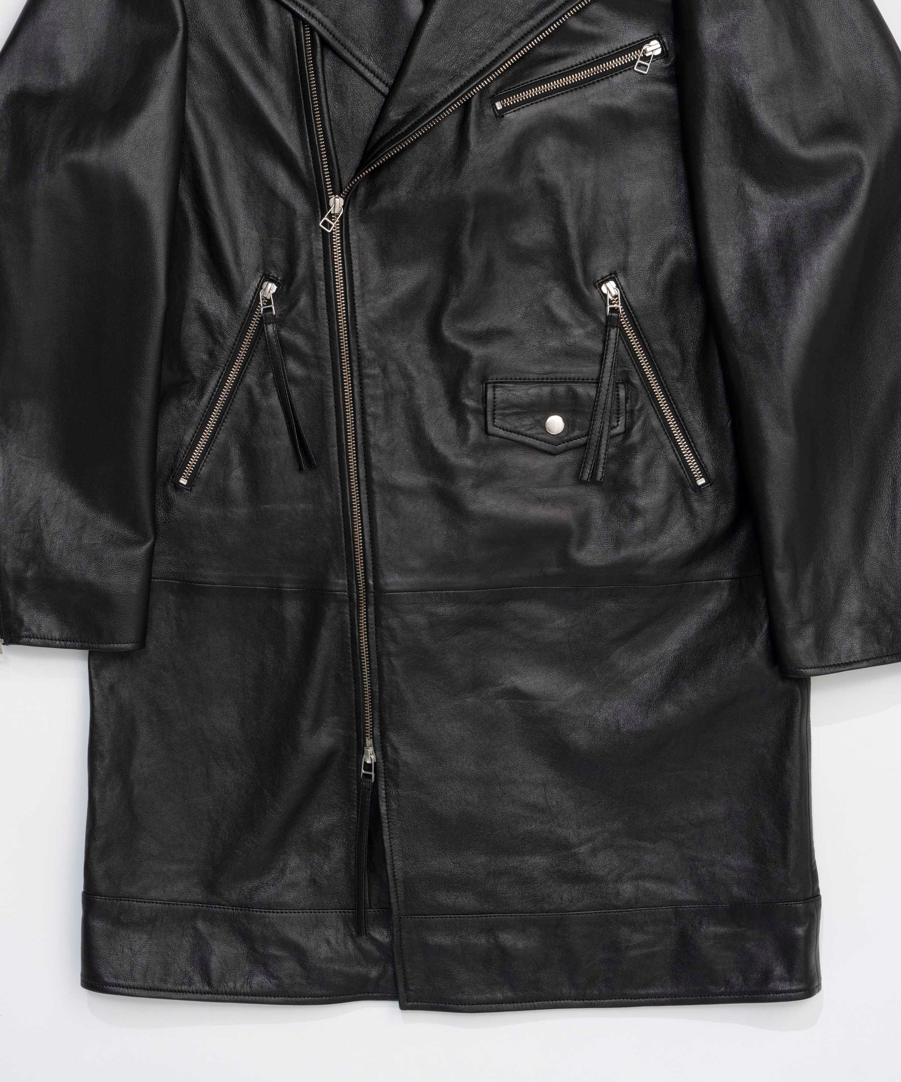 Leather Riders Long Jacket