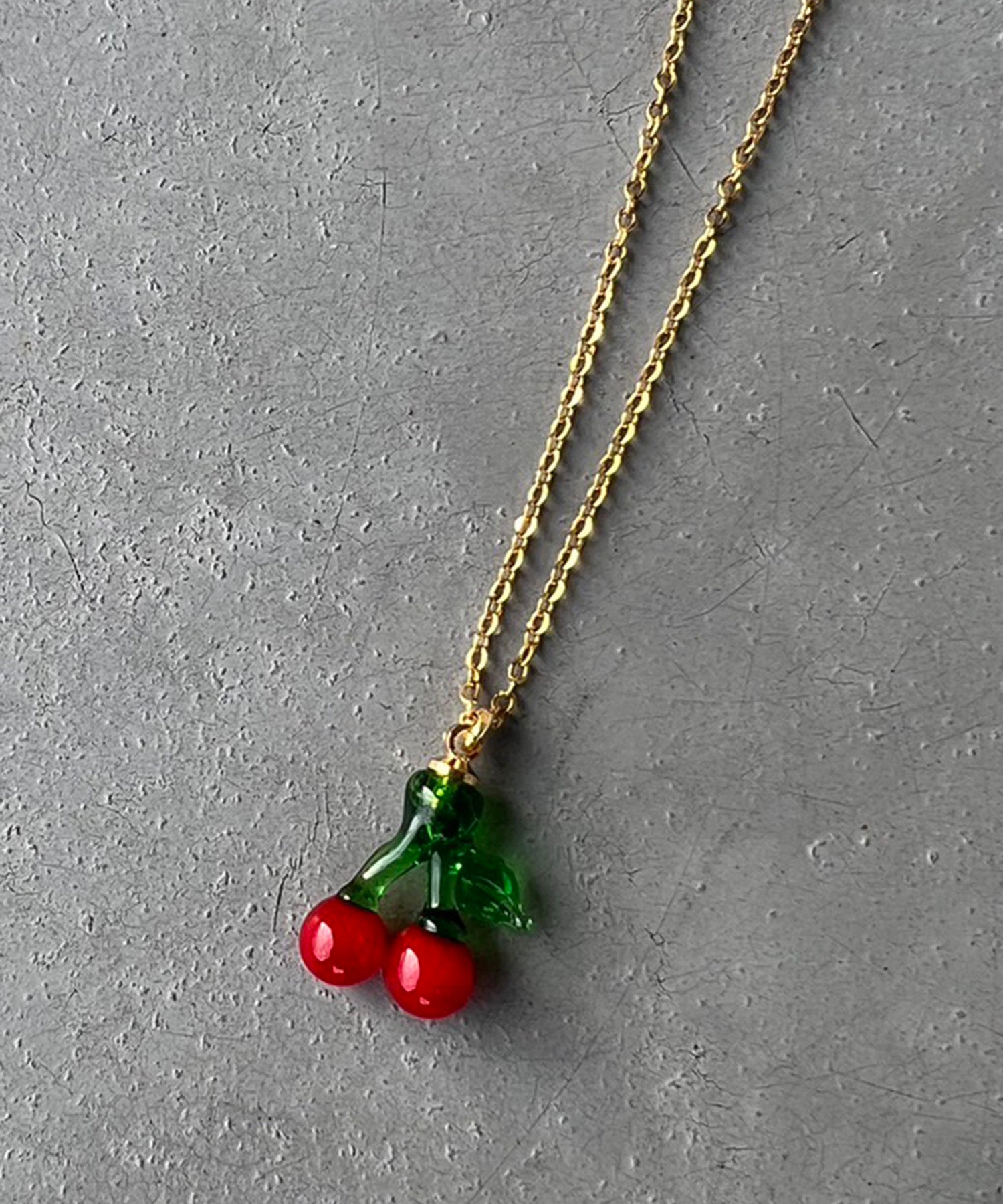 【Ninfa Handmade】Simple Chain-Cherry