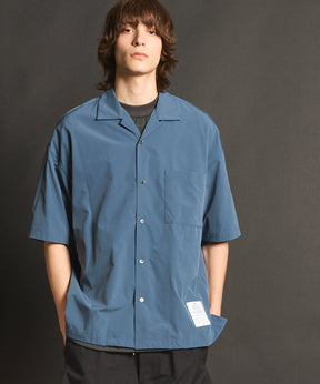 Dry Touch Prime-Over Short Sleeve Open Collar Shirt