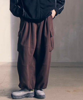 Heavy-Weight Sweat Prime-Wide Cargo Pants