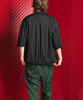 High Tension Prime-Over Short Sleeve Open Collar Draw Cord Shirt