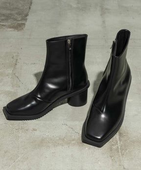 【SPECIAL SHOES FACTORY COLLABORATION】Zip Heel Boots Made In TOKYO