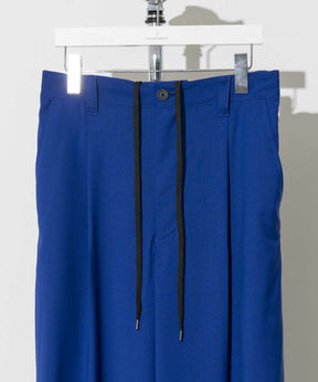 REDA ACTIVE Washable Wool One-Tuck Wide Pants